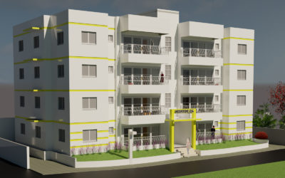 Construction of apartment building in Santo Domingo Este